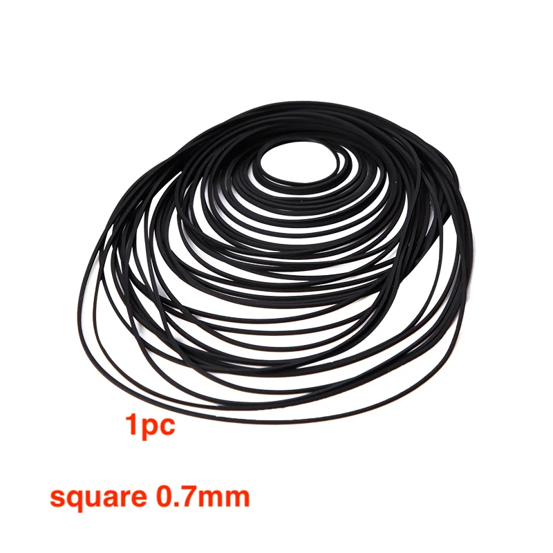 

1pc 0.7mm Square Belt for Aiwa cassette deck Amplifier Walkman Counter