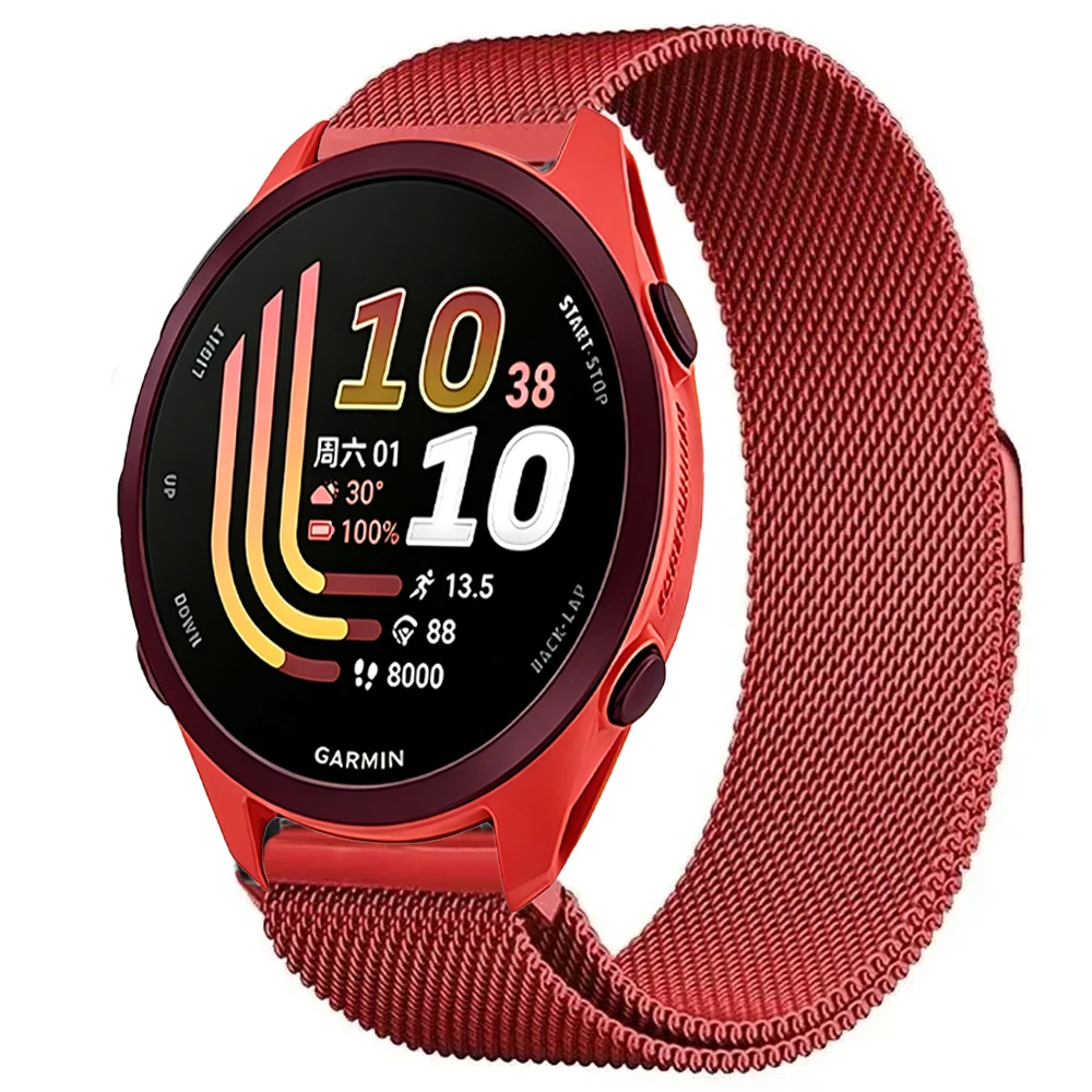 Premium Metal Milanese Magnetic Snap Wristband - Elegant Replacement Strap