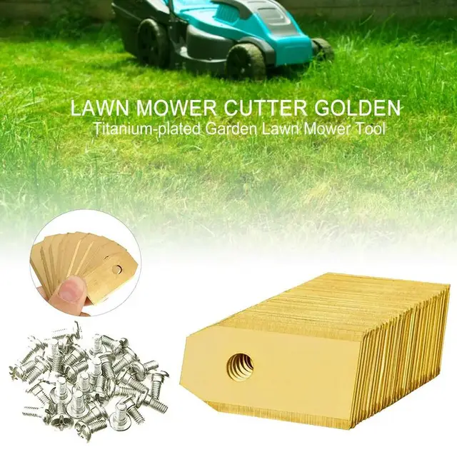 30/45 Csomagcsere Csere Pengék Trimmer Penge Fűnyíró Fű Vágó Darab A Kerti Szerszámhoz Új - Image 3