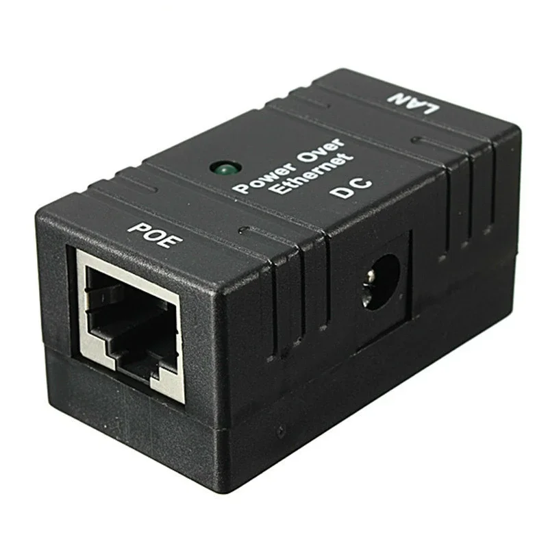 1000/100Mbps Passive POE Power Over Ethernet RJ-45 Injector