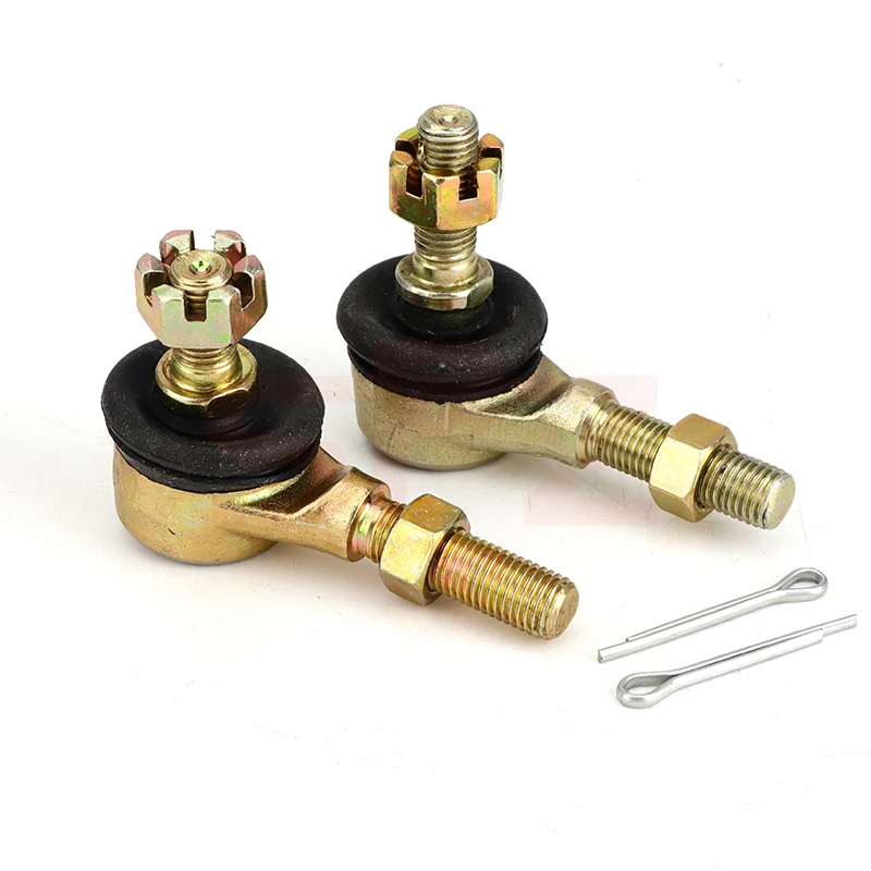 1PairM10LeftRightHandThreadSteeringTieRodEndsFitForYamaha