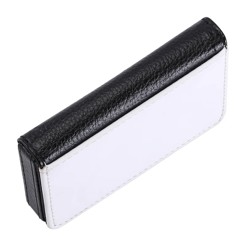 Sublimation Blank Business Bank Card Holder Case PU Leather ID Card Holder Small Coin Cards Cover Pouch Case Bag