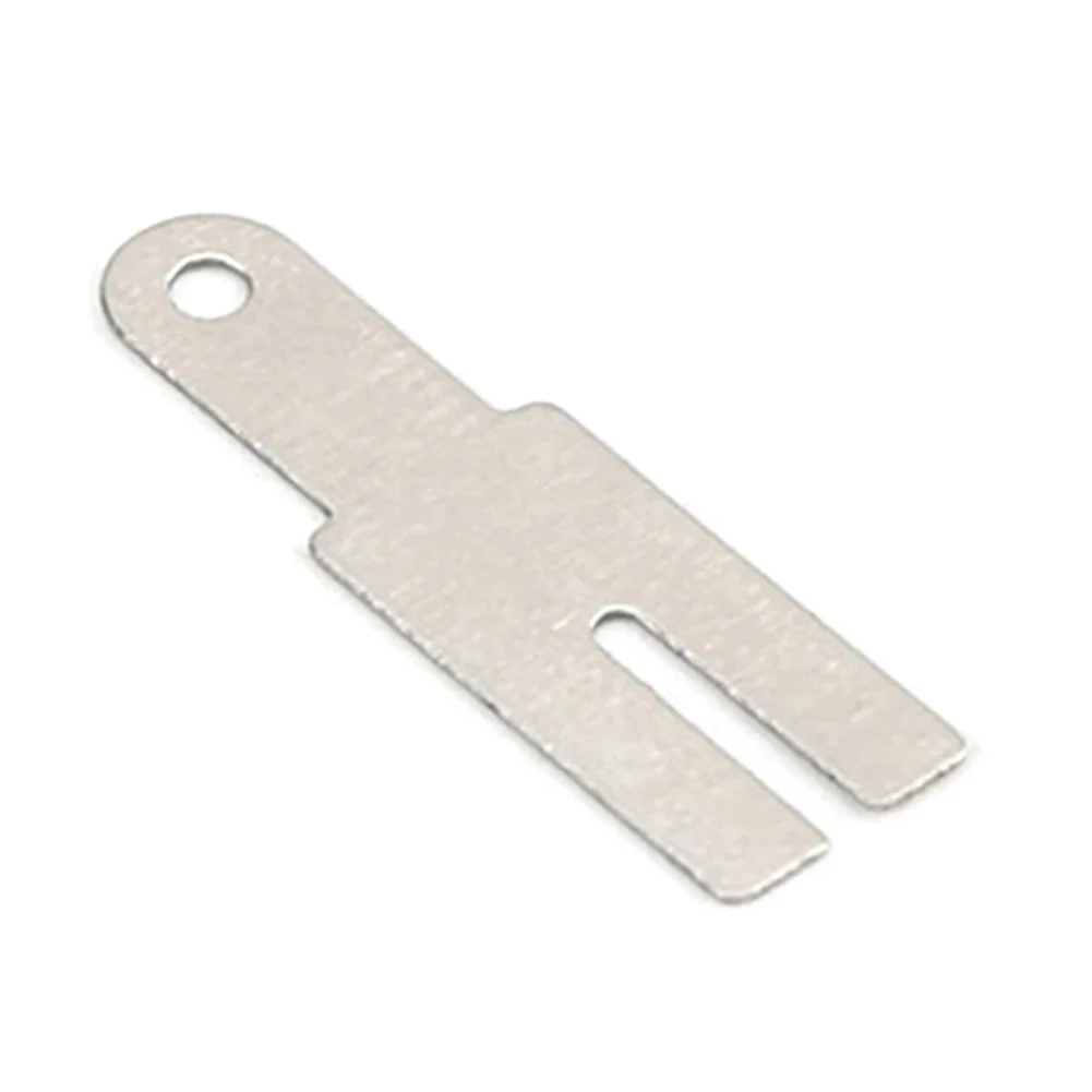 50pcs Y Shaped Nickel Sheets Nickel Strip Battery Connection Nickel Plated Steel Belt Strip Spot Welding Connector 20*5.7mm