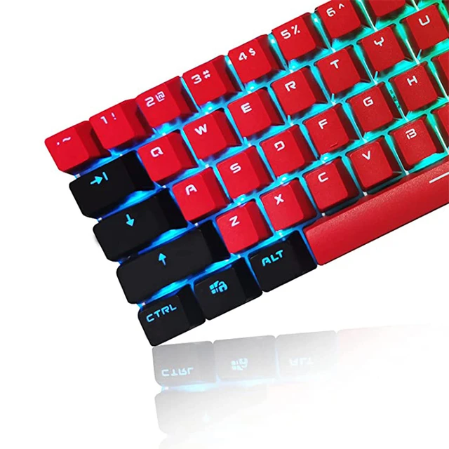 Kraken Pro 60 Keyboard Black Gateron RED Switches