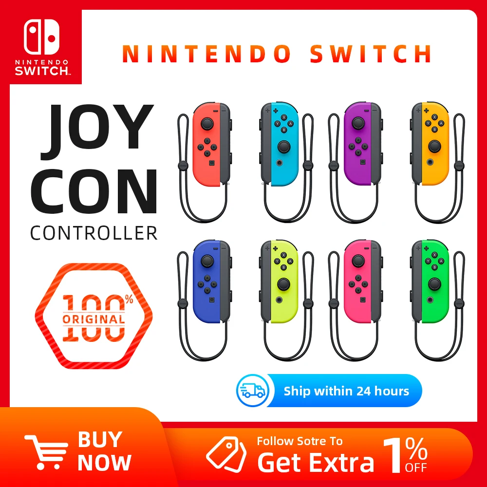 Joy Con Nintendo Switch Oled Original Joycons Nintendo Switch Original Nintendo Aliexpress