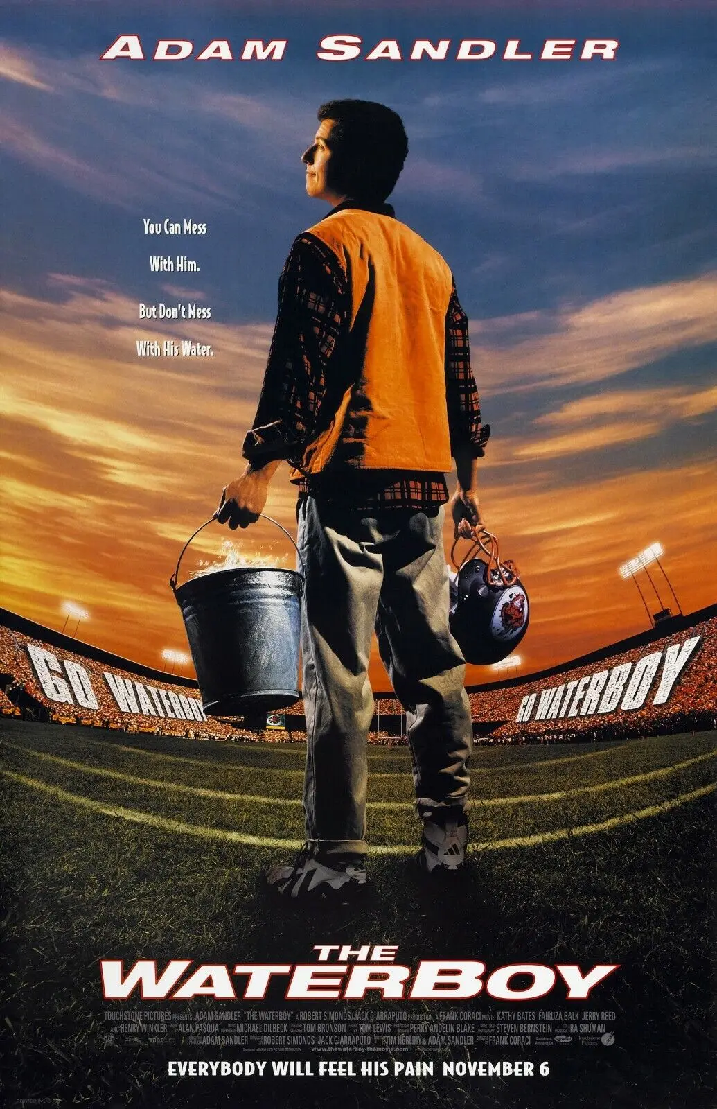 

The Waterboy Movie Art Film Print Silk Poster Home Wall Decor