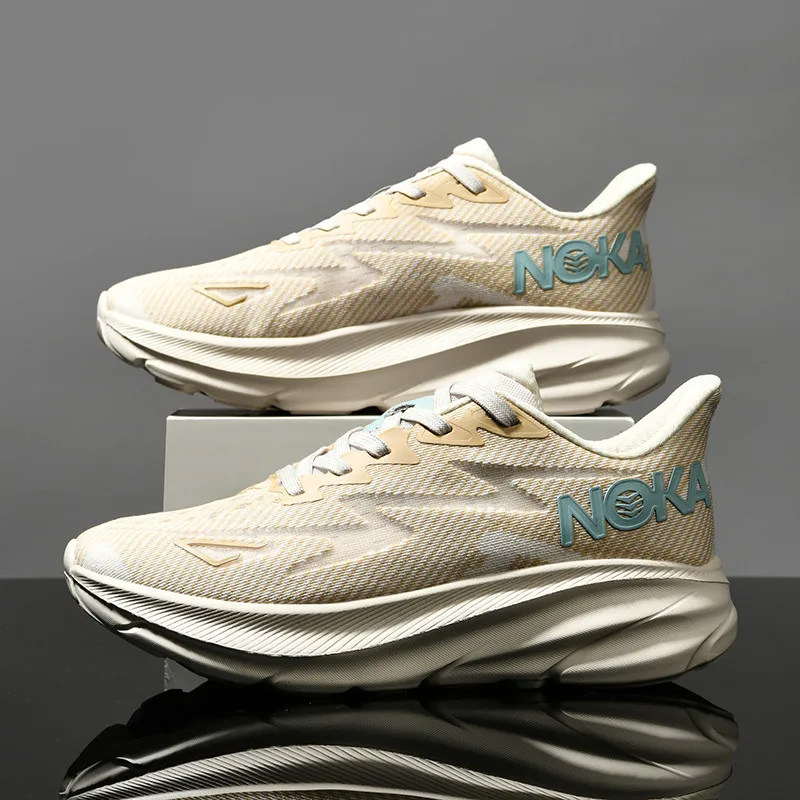 New men's fashionable running shoes, mesh breathable casual sports shoes, tennis, volleyball training shoes