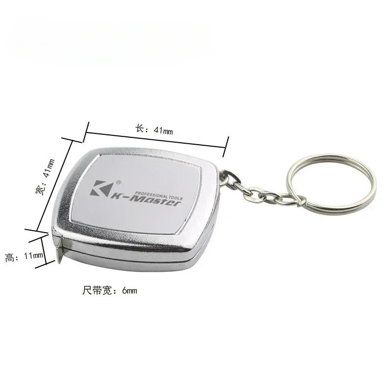Tape Measure Measuring Tape 2 Meters Key Ring Mini Pocket Portable
