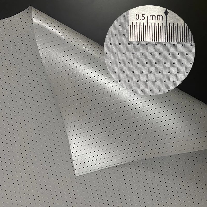 2024 VisualMr Acoustically Transparent Silver Grey Perforated Acoustic ALR Projection Screen Fixed Frame 1CM Ultra Narrow Bezel