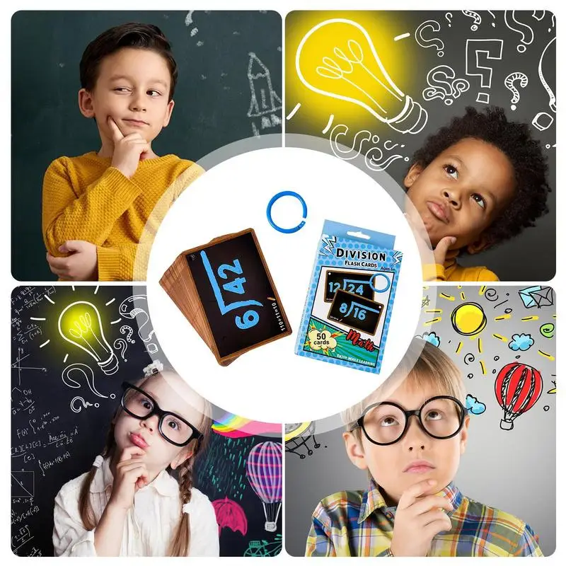 Math Flash Cards Toddler Montessori Math Toys Addition Subtraction Multiplication Division Educational Game Arithmetic Toys