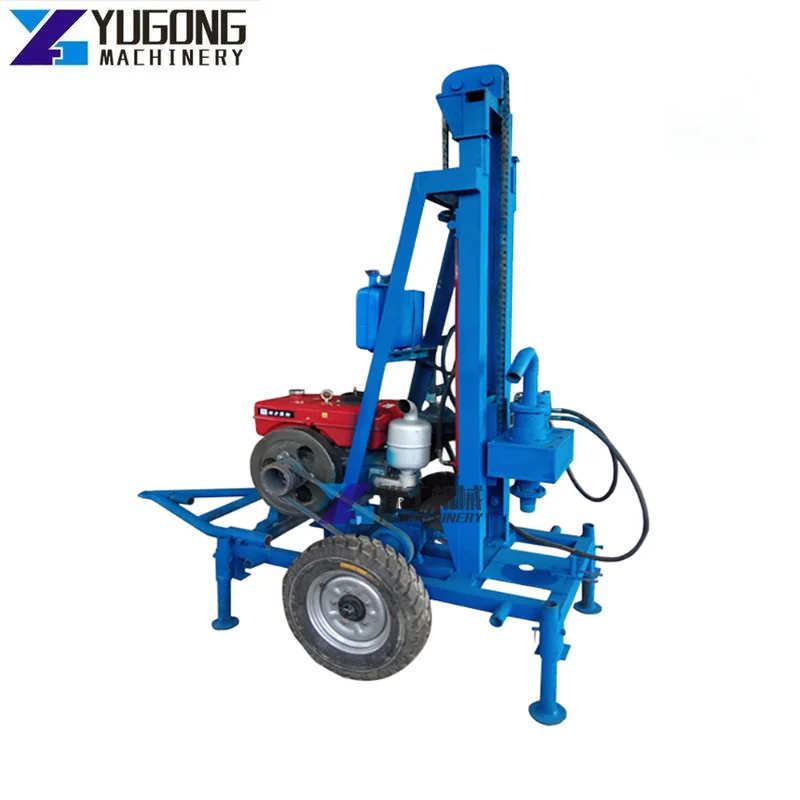 

China Factory Electrical Mini Water Well Drilling Rig Hydraulic Mini Borehole Water Well Drilling Machine