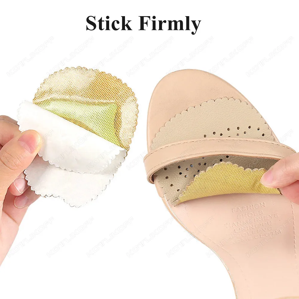 발 뒤꿈치 미끄럼 방지 패드, 소가죽 반 안창, 여성용 샌들 패드, 발 관리 제품, 앞발 쿠션, 신발 액세서리