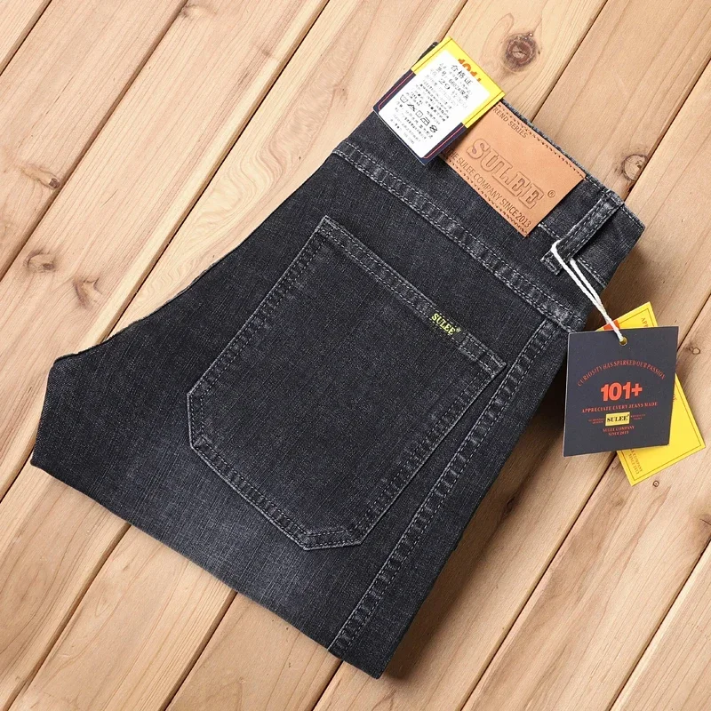 2025 Denim Jeans Men Straight Slim Stretch Men Pants  More Colors  Exclusive Design Casual  Vaqueros Hombre 4