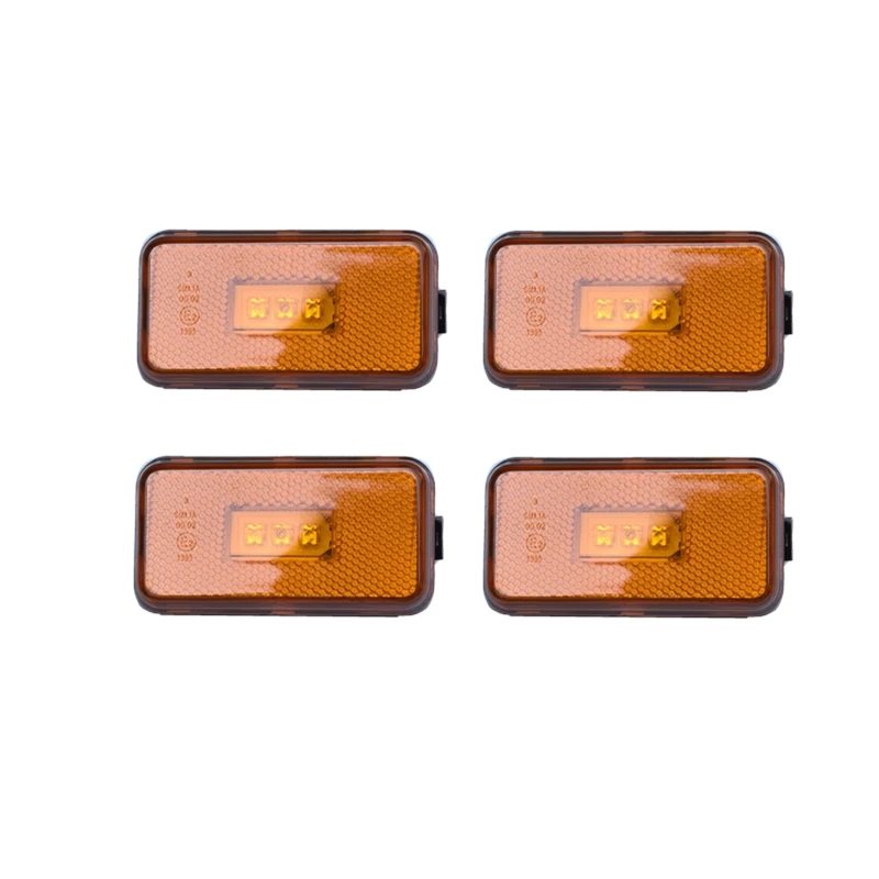 ตัวเลือกสินค้า ไฟ LED E2สีเหลืองอำพัน24V สำหรับ Scania เครื่องหมายด้านข้างรถบรรทุกหนักสำหรับ Scania อะไหล่รถบรรทุกรถบรรทุกมีตัวเชื่อม2 oem1737413