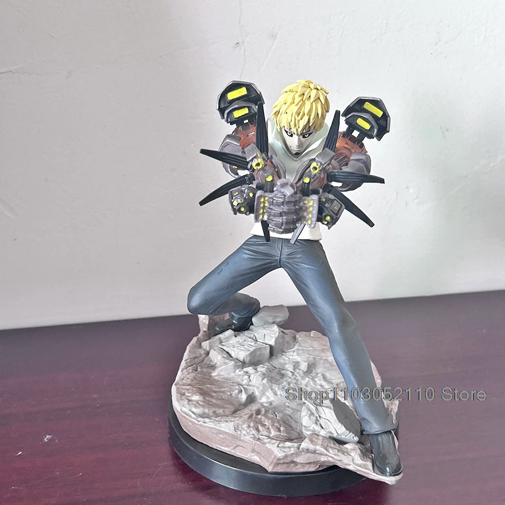 Anime One Punch Man Saitama Figure Genos Tatsumaki Figma Saitama