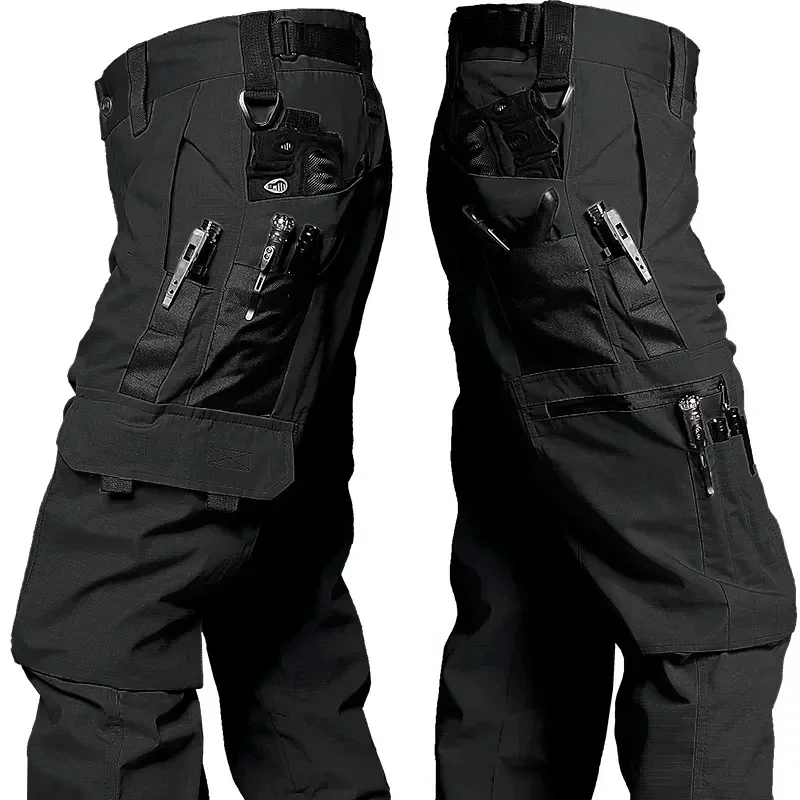 Men Waterproof Tactical Work Cargo Pants