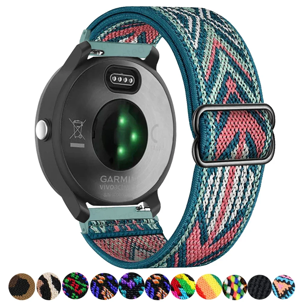 Elastic Nylon Wrist Bracelet Watch Band