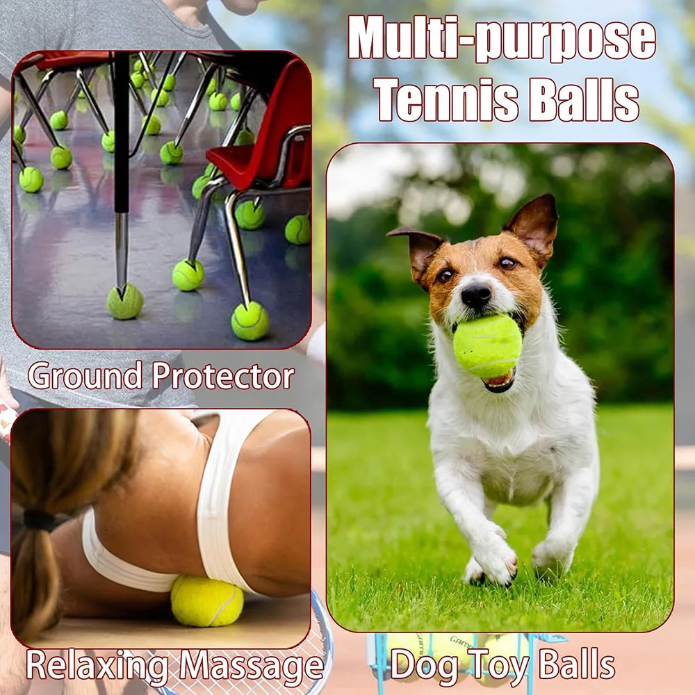 High Elasticity Practice Tennis Balls 4