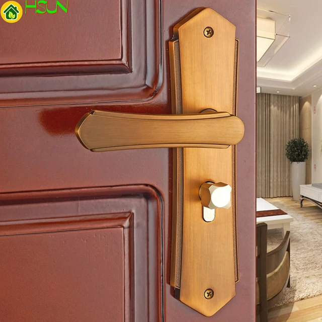 Bathroom Toilet Door Locks  Locks Wooden Interior Door - Interior Door  Lock Bathroom - Aliexpress