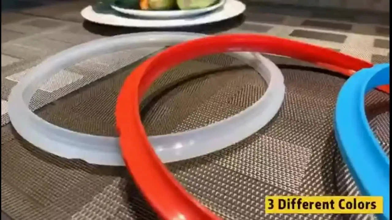 Anello di tenuta in silicone per pentola a pressione elettrica/Instant Pot, 3QT, 5QT, 6QT, 8QT, guarnizione per pentola a pressione, sostuisce la guarnizione in gomma  6