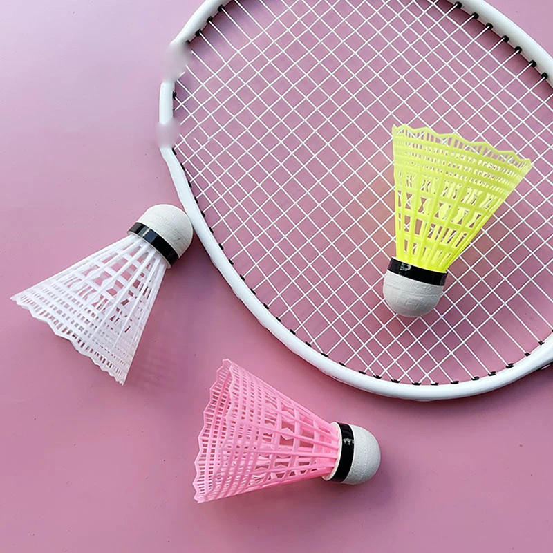 

5 шт., прочные пластиковые нейлоновые мячи для бадминтона