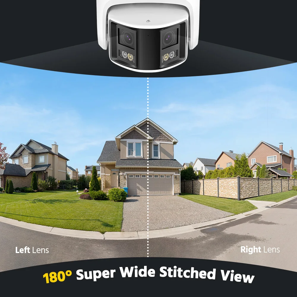 ANNKE 4K Panoramic Dual Lens Security Camera