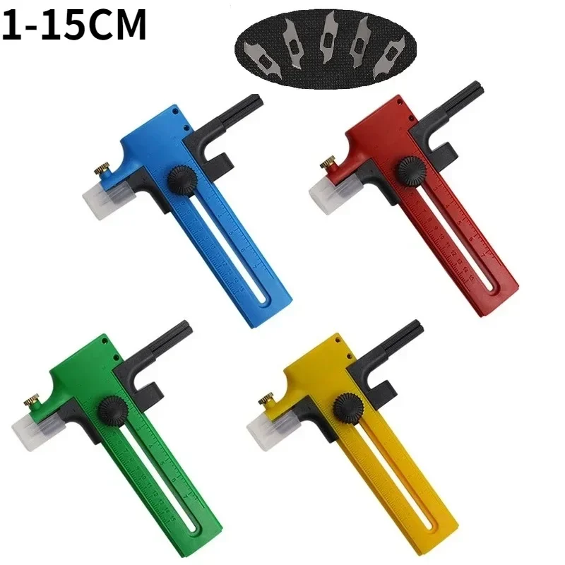 Circle Cutter Adjustable Circular Cutting Tool for Making Fabric Crafts DIY Scrapbook Art Craft Tool Circle Paper Cutter 1PCS paper cutter circular cutter