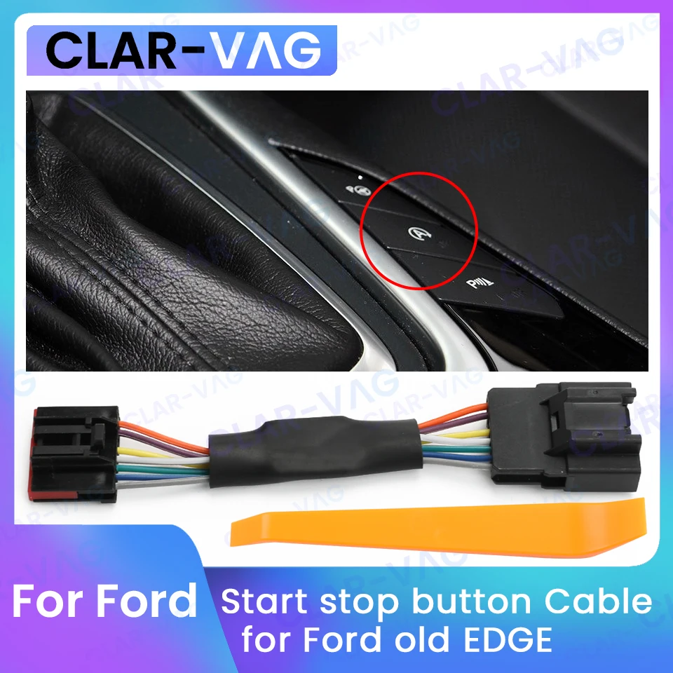 

Car Auto Stop Canceller Automatic Stop Start Engine System Eliminator Device Sensor Plug Cable for Ford old Edge