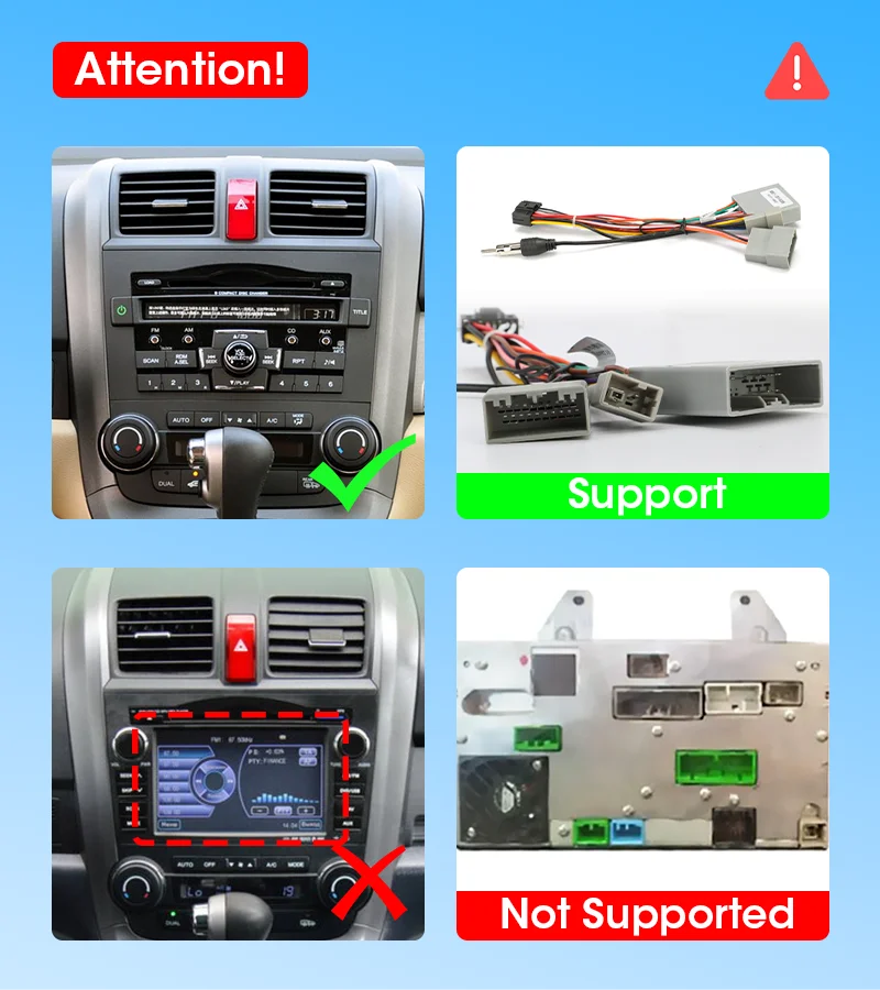 Drahtlose Carplay Android Auto Auto Radio Für Honda CR-V 3 RE CRV 2007-2011 Multimedia Player Navigation GPS DVD kopf Einheit Stereo – Detail 1