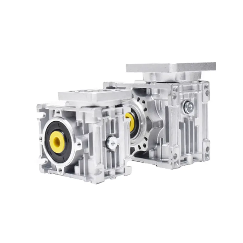 터빈 웜 감속기 일체형 수직 및 수평 감속기 NMRV030/040/050/063/075/090 스텝/서보/비동기 모터용