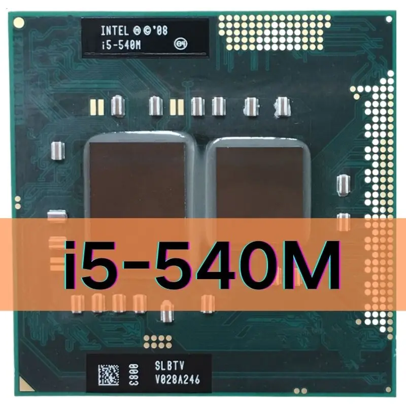 Intel Core i5 540M CPU Laptop Processor 3M Cache 2.53 GHz to 3.066 GHz ...