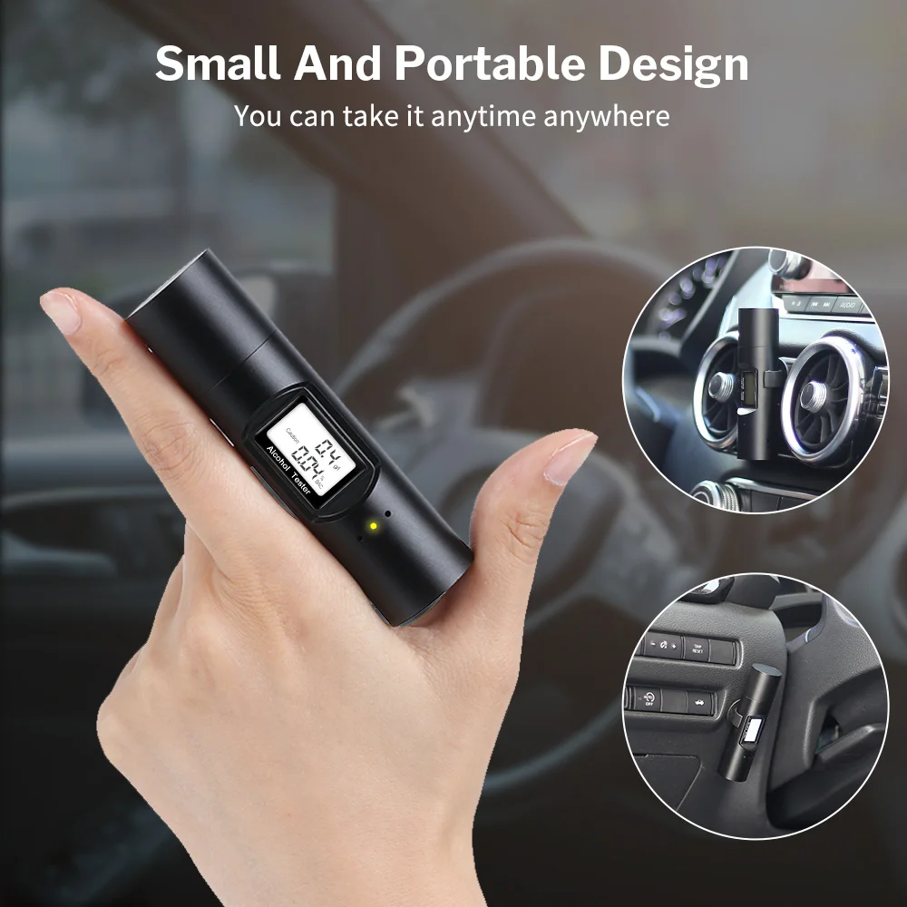 Deelife Alcohol Tester Digital Breathalyzer Accurate Professional Breathalyser Meter Electronic Alcoholimeter Test alcohol tester breath alcohol tester