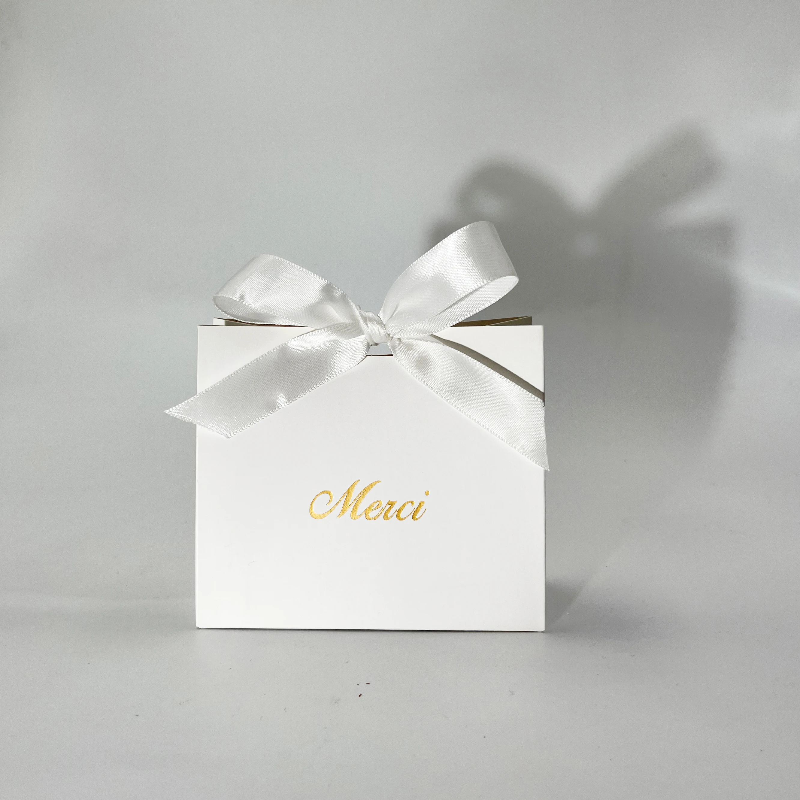 Elegant White Mini Candy Gift Boxes - Perfect for Baby Showers, Weddings, and Special Occasions