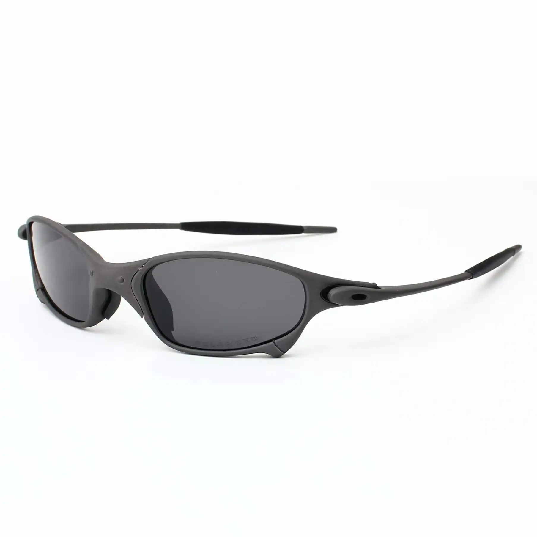 óculos de sol Juliet Oakley Cinza Feminino e Masculino Metal - XT7823