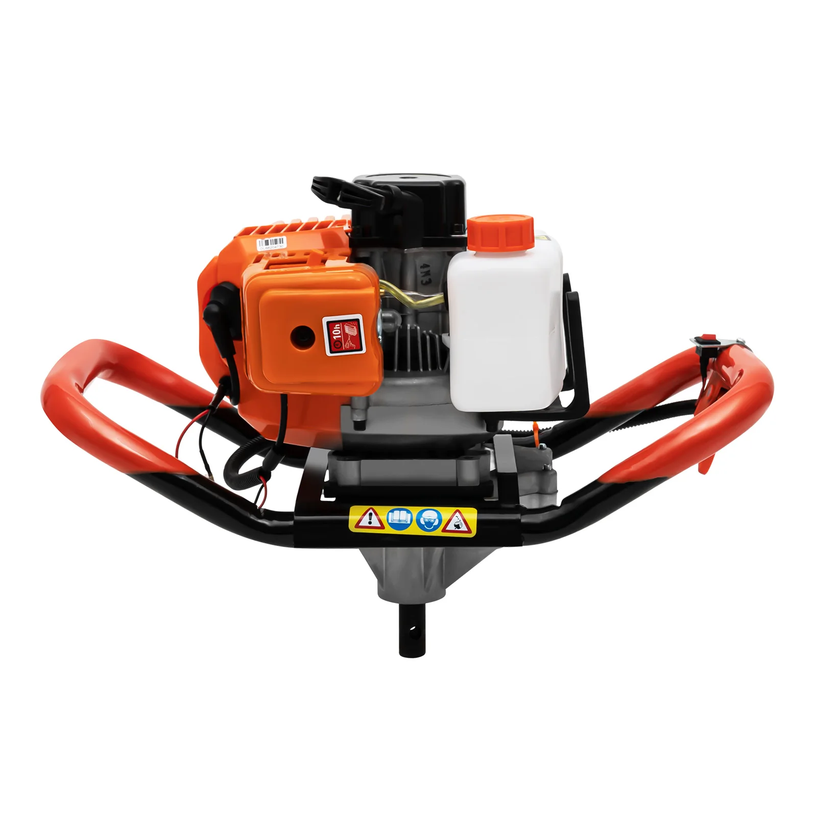 52CC Gas Powered Post Hole Digger 3 Drill Bits(Sold Separately) 1460W 1.98HP 2-stroke Auger Post Hole Digger Set gas powered earth auger