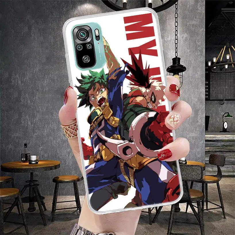 My Hero MHA Art Anime Soft Phone Case - Stylish and Durable Protective Cover