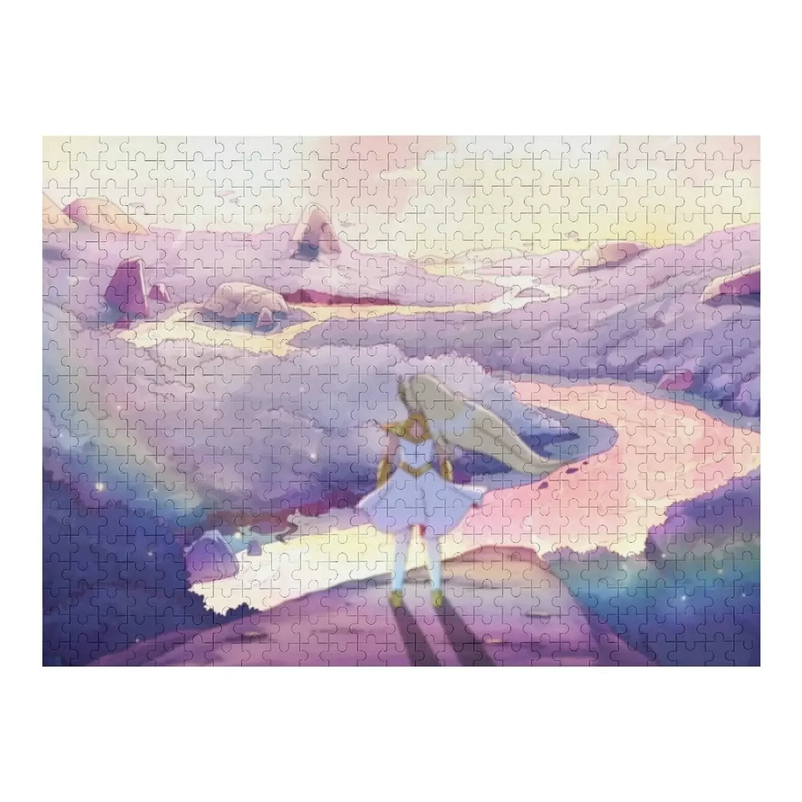 

She-Ra Looking Over Etheria Jigsaw Puzzle Custom Photo Personalized For Kids Custom Wooden Name Picture Puzzle