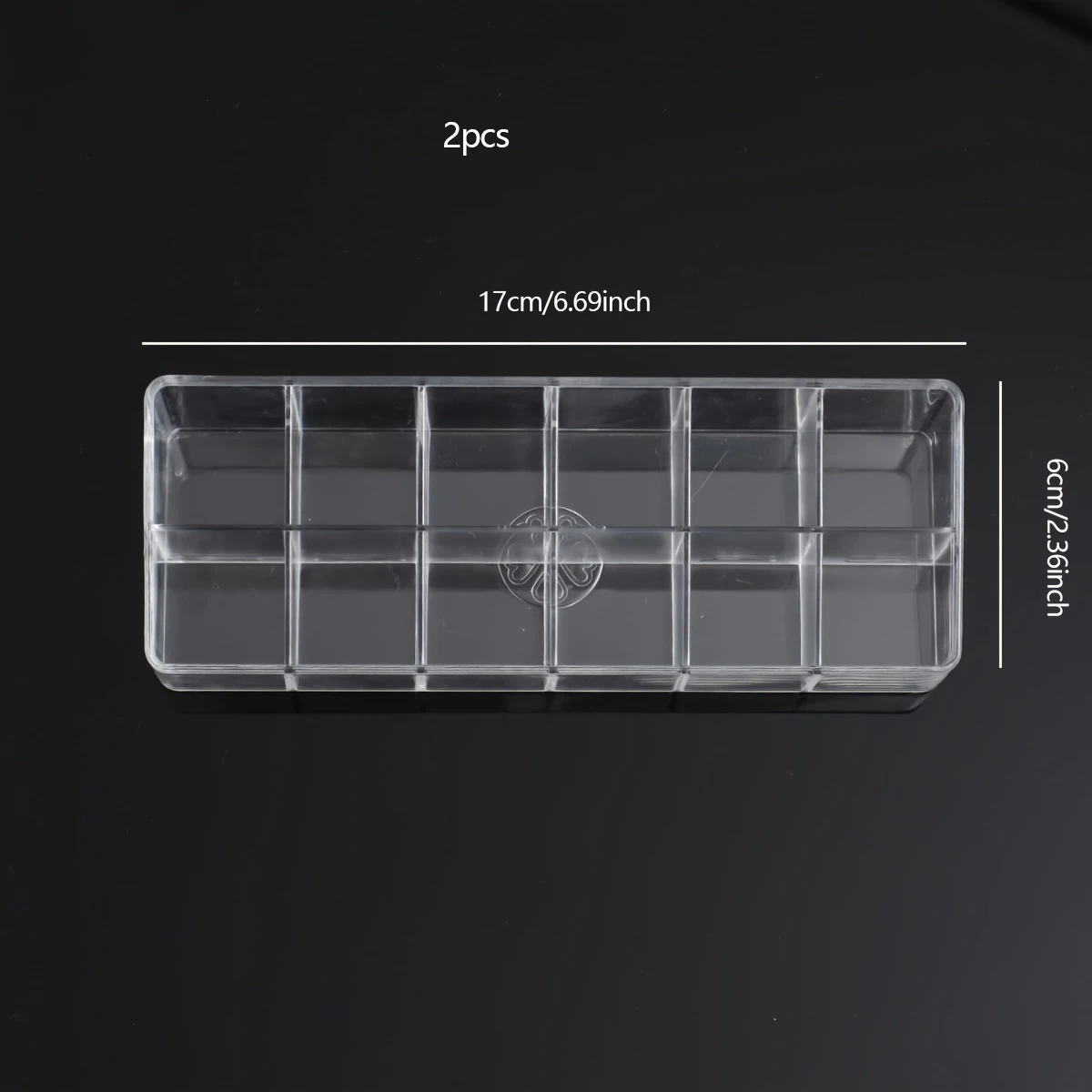 2/3pcs Clear 12 Grid Lipstick Stand Case Makeup Organizer Storage Box Lipstick Display Holder Cosmetic Jewelry Organizer Box 4