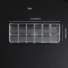 2/3pcs Clear 12 Grid Lipstick Stand Case Makeup Organizer Storage Box Lipstick Display Holder Cosmetic Jewelry Organizer Box 4