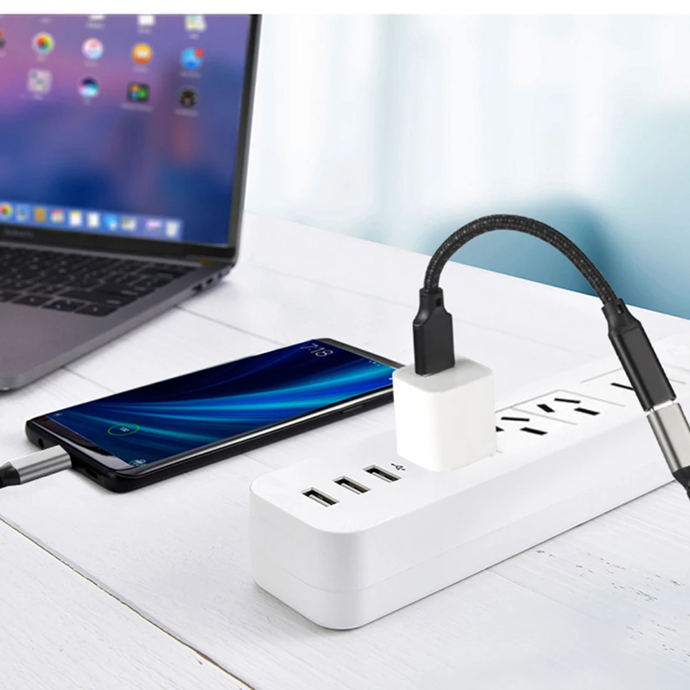 USB to Type C Cable Converter OTG USB Adapter Male Type A To Female Type C 10Gbps For U Disk Hard Drive Laptop Phone Carplay BEST SELLERS