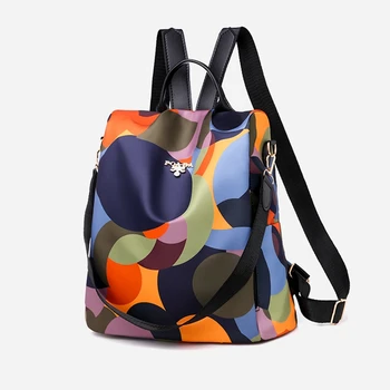 Zaino da donna alla moda Zaino antifurto Borse a tracolla Oxford da donna Borsa da scuola per ragazze adolescenti Zaini da viaggio da donna nuovi