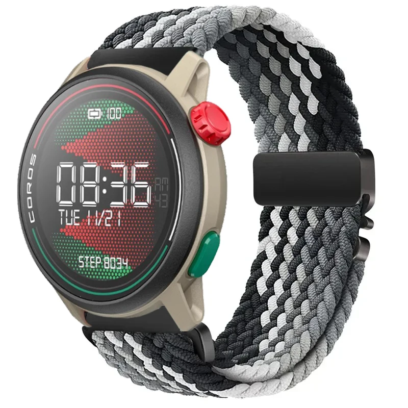 Nylon Braided Strap with Parachute Buckle – 22/20mm