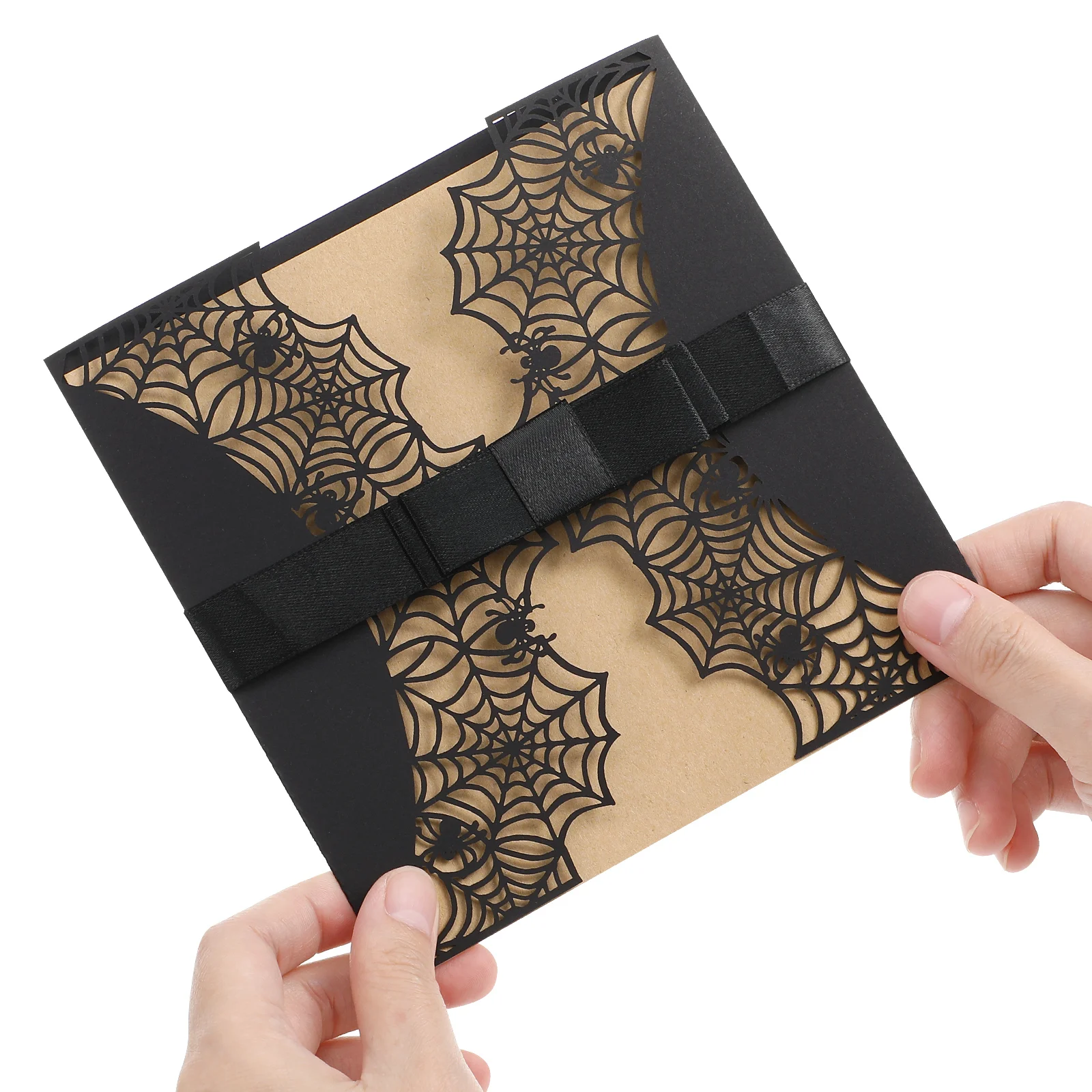 Halloween Invitation Cards Set Unique Pearl Paper Party Supplies Festive Decorations Event Invitations Card Stock