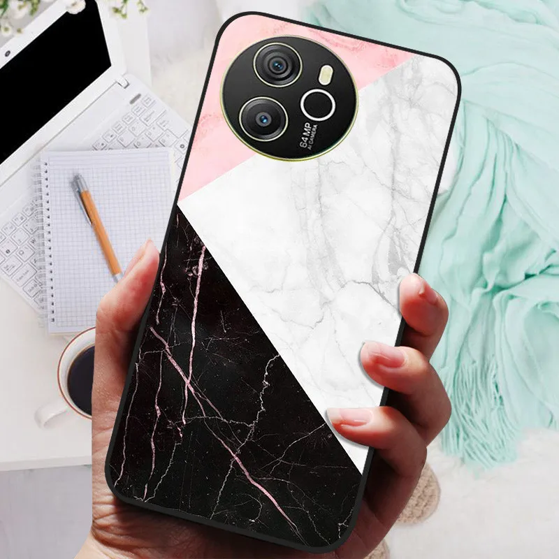 Blackview SHARK 8 Silicone Soft Back Case - Black Lion Wolf Design