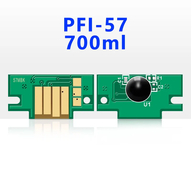 

PFI57 PFI 57 Ink Cartridge Chip for Canon Pro 520 540 540s 560s Printer PFI-57 Chips
