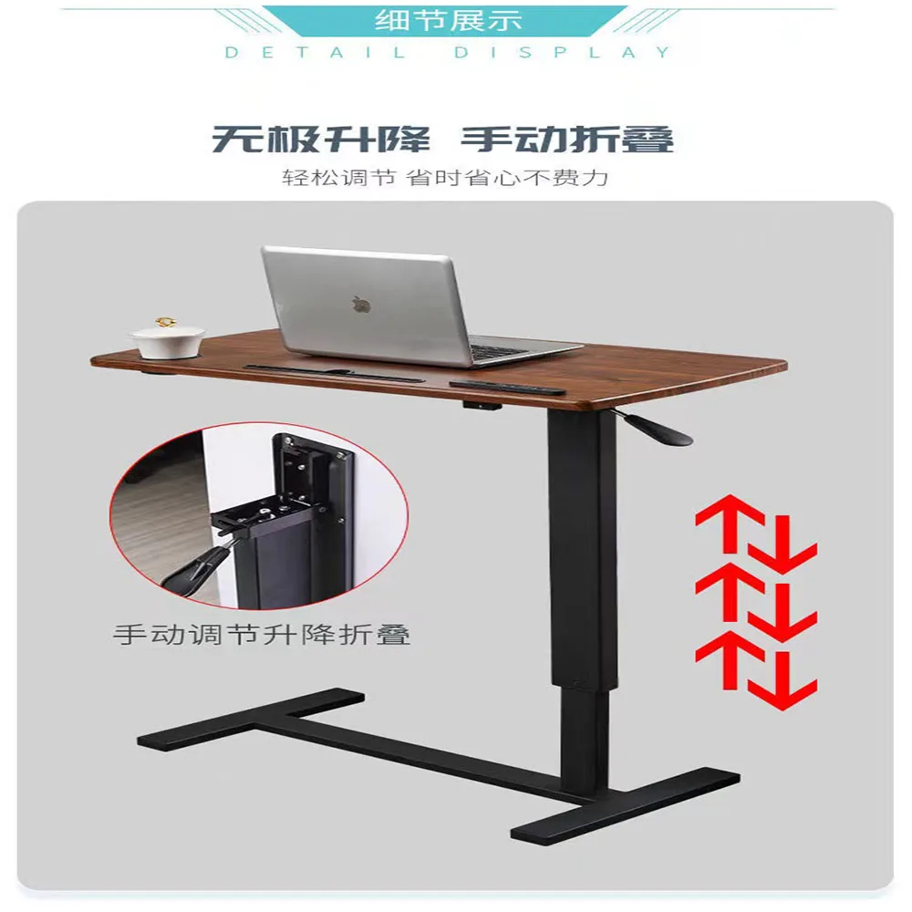 

Bedside Mobile Elevating Desktop Office Desk Computer Desk Folding Bed Study Desk Organization Office Furniture Computer Desk