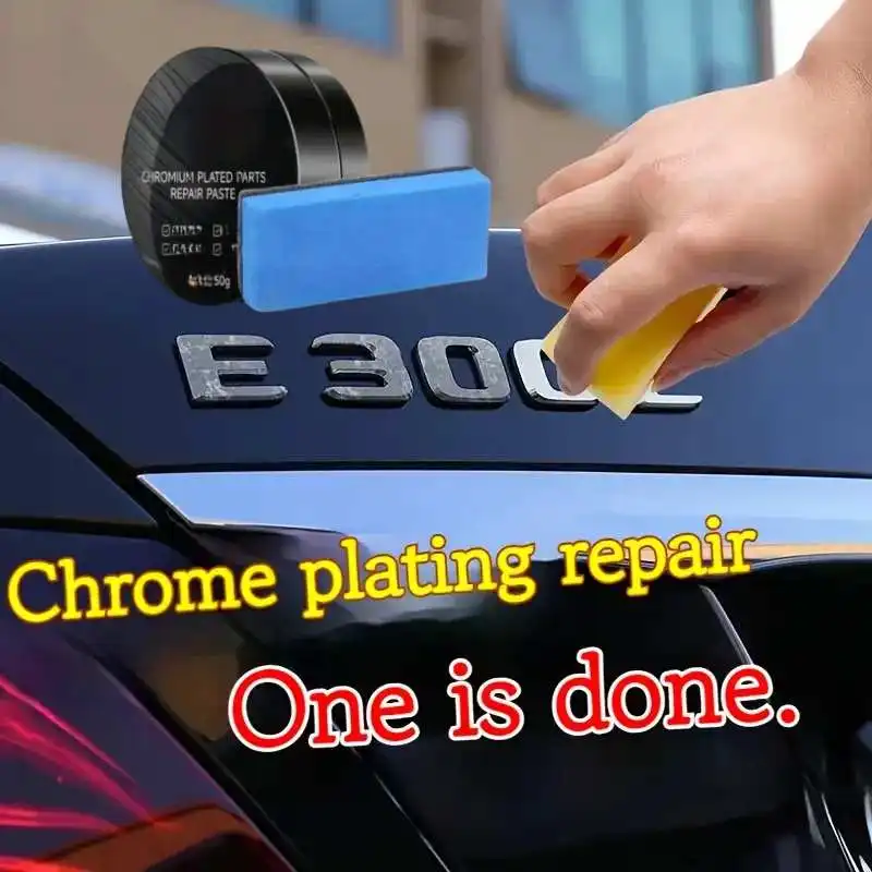 High-Gloss Chrome Polish Rust Remover Restores and Protects Metal Surfaces Powerful Rust Removal Ideal for Car Door