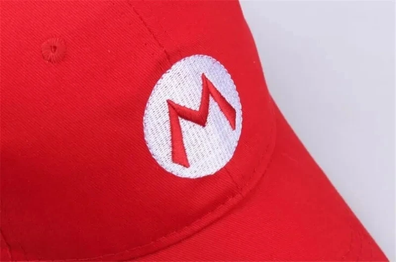 Street Cartoon Super Luigi Bros Baseball Cap Adjustable Costumes Cosplay Embroidery Accessories