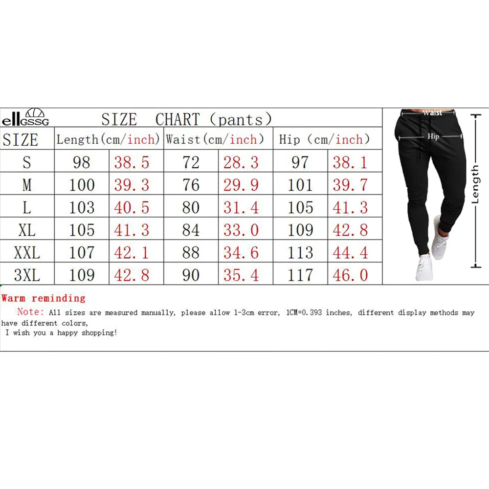 2021EIIGSSG Jogging Pants Men's Sports 