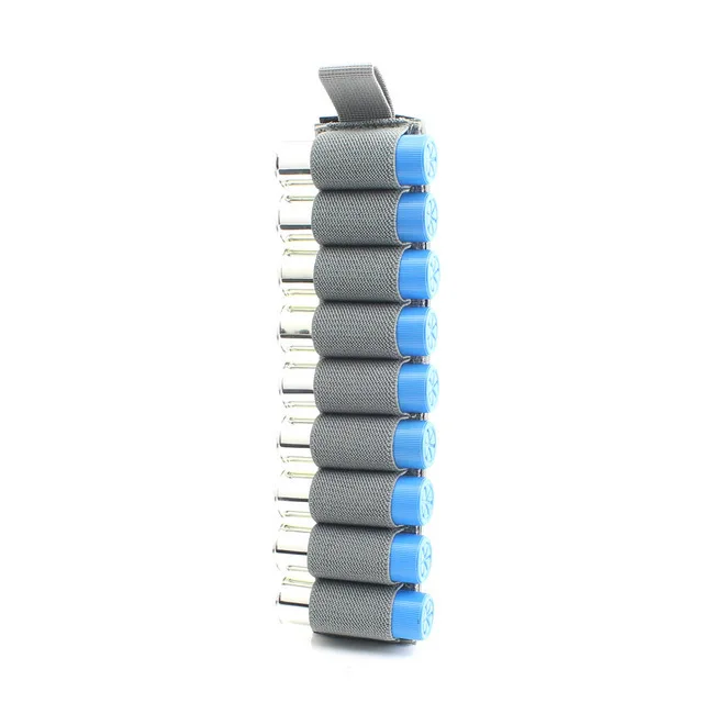 Shell Card Holder for Rifle Shotgun Cartridge Ammo 12/20 Gauge Shell Carrier Buttstock Organizer MOLLE Utility Pouch-9 Round